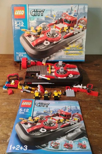 Lego city fire hovercraft - lego,