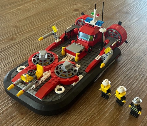 Lego city fire hovercraft - lego,