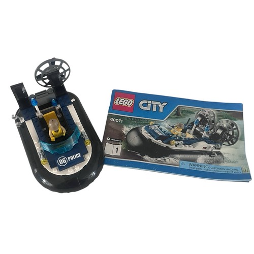Lego city hovercraft - lego,