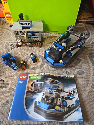 Lego world city hovercraft - city:,