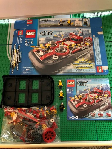 Lego city fire hovercraft - lego,