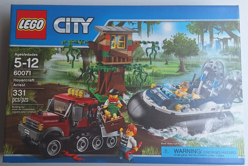Lego city swamp - swamp, police