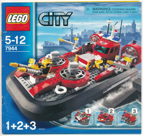 Lego city fire hovercraft - city,