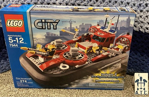 Lego city fire - fire, hovercraft